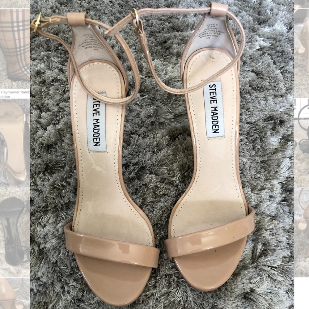 Steve Madden Stecy Heel in Nude Size 5.5